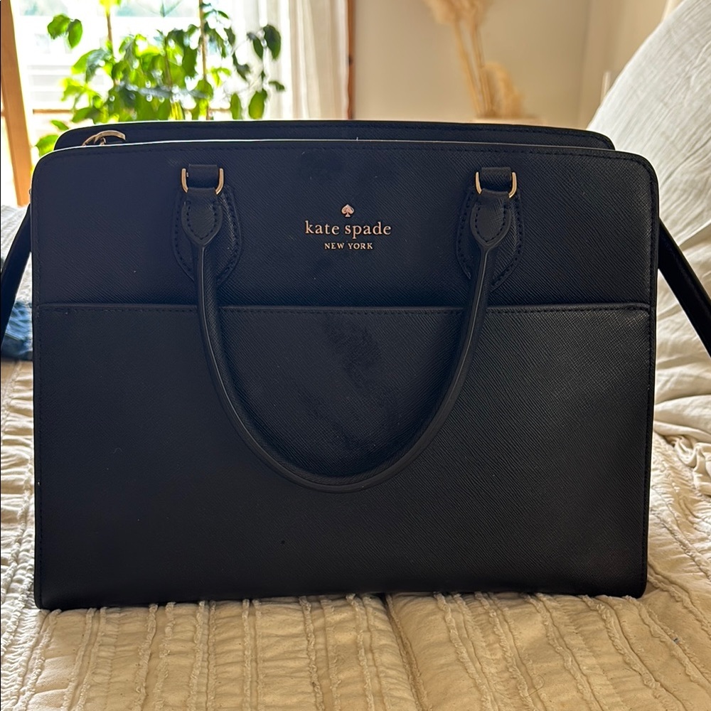 Kate Spade Black Structured Handbag
